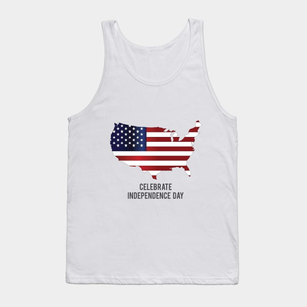 celebrate independence day Tank Top by Moaaz Subh